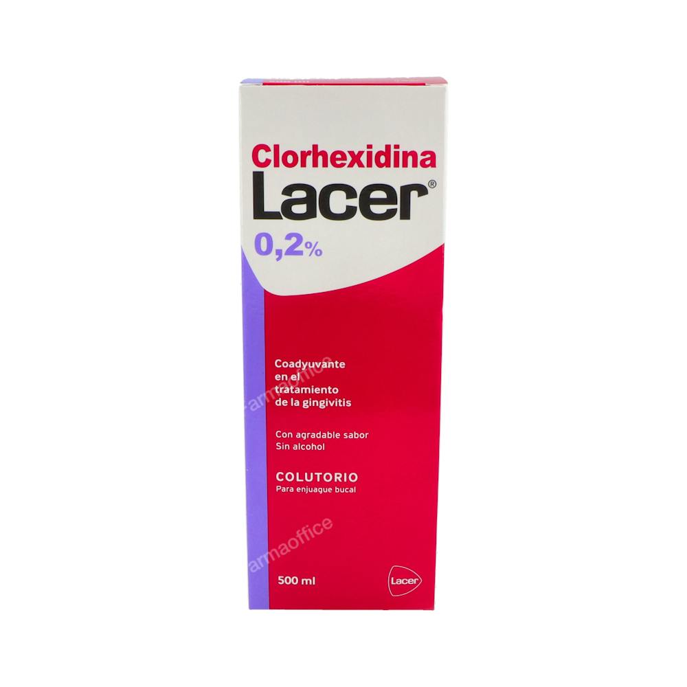 LACER COLUTORIO CLORHEXIDINA 0.2%  1 ENVASE 500 ML