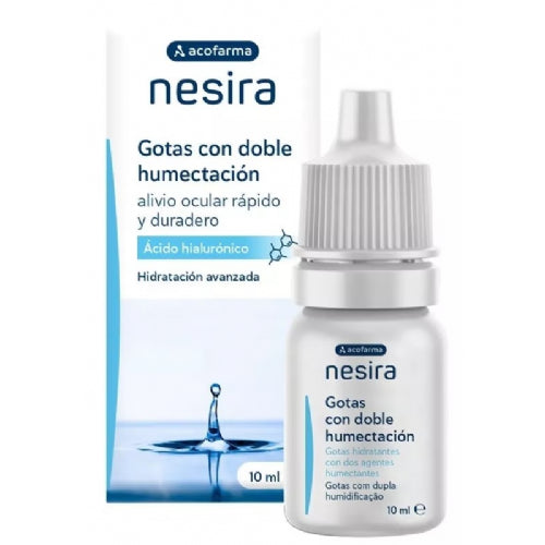 ACOFAR NESIRA GOTAS DOBLE HUMECTACION C/A HIALU 10 ML