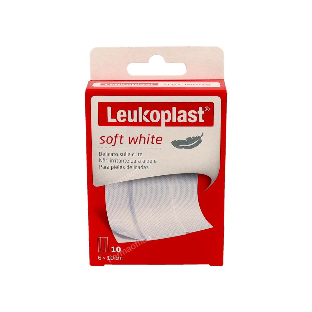 LEUKOPLAST SOFT APOSITO ADHESIVO TIRA 6X10 CM 10 U