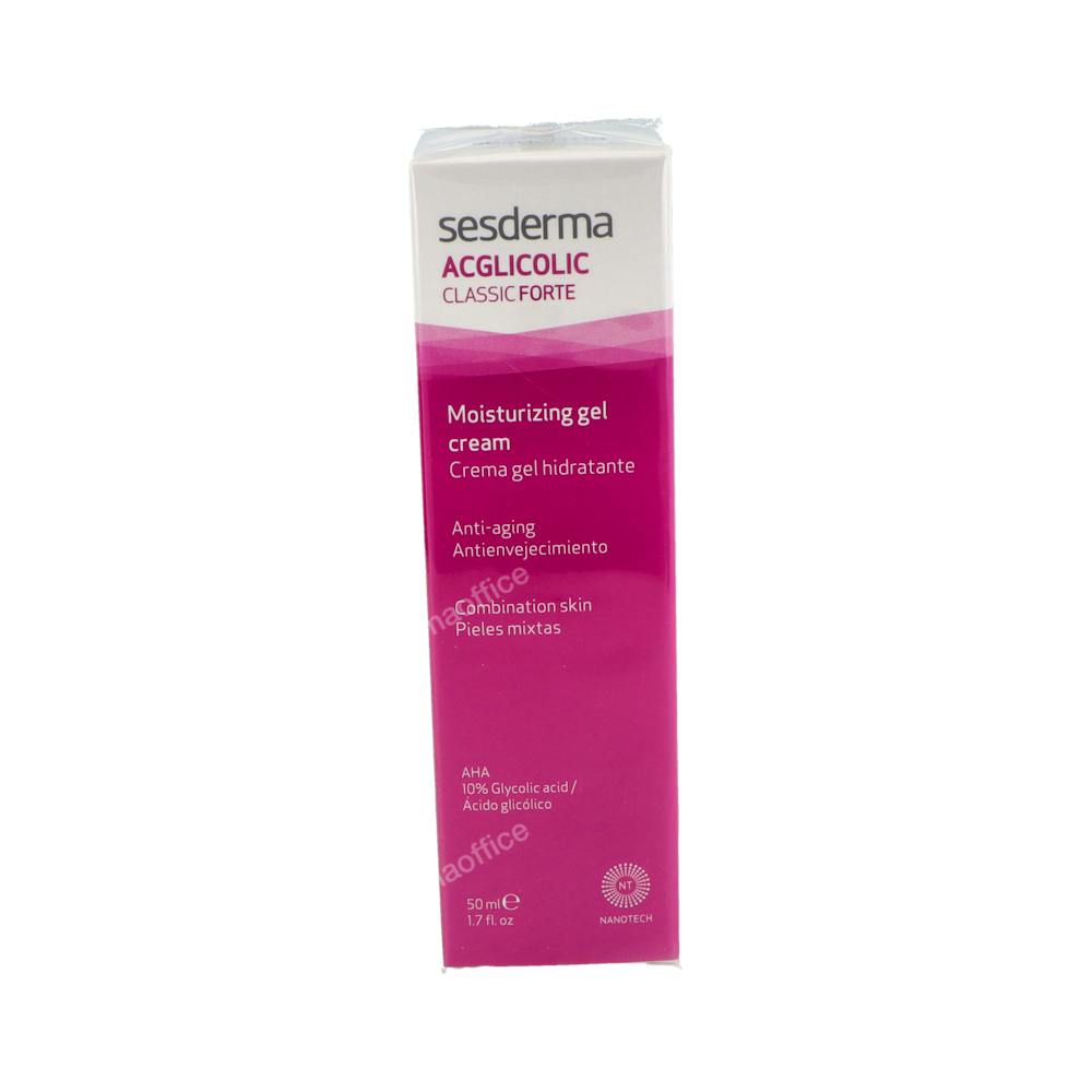 SESDERMA ACGLICOLIC CLASSIC FORTE CREMA GEL HIDRATANTE  1 ENVASE 50 ML