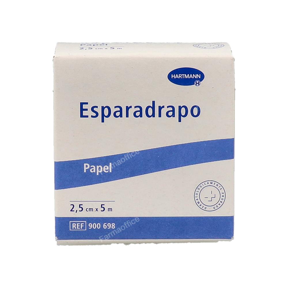 OMNIPOR ESPARADRAPO HIPOALERG PAPEL 5 MX2,5 CM BLANCO