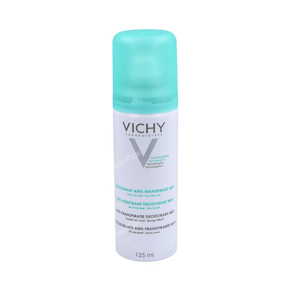 VICHY DESODORANTE AEROSOL REGULADOR 48 H 1 ENVASE 125 ML AEROSOL