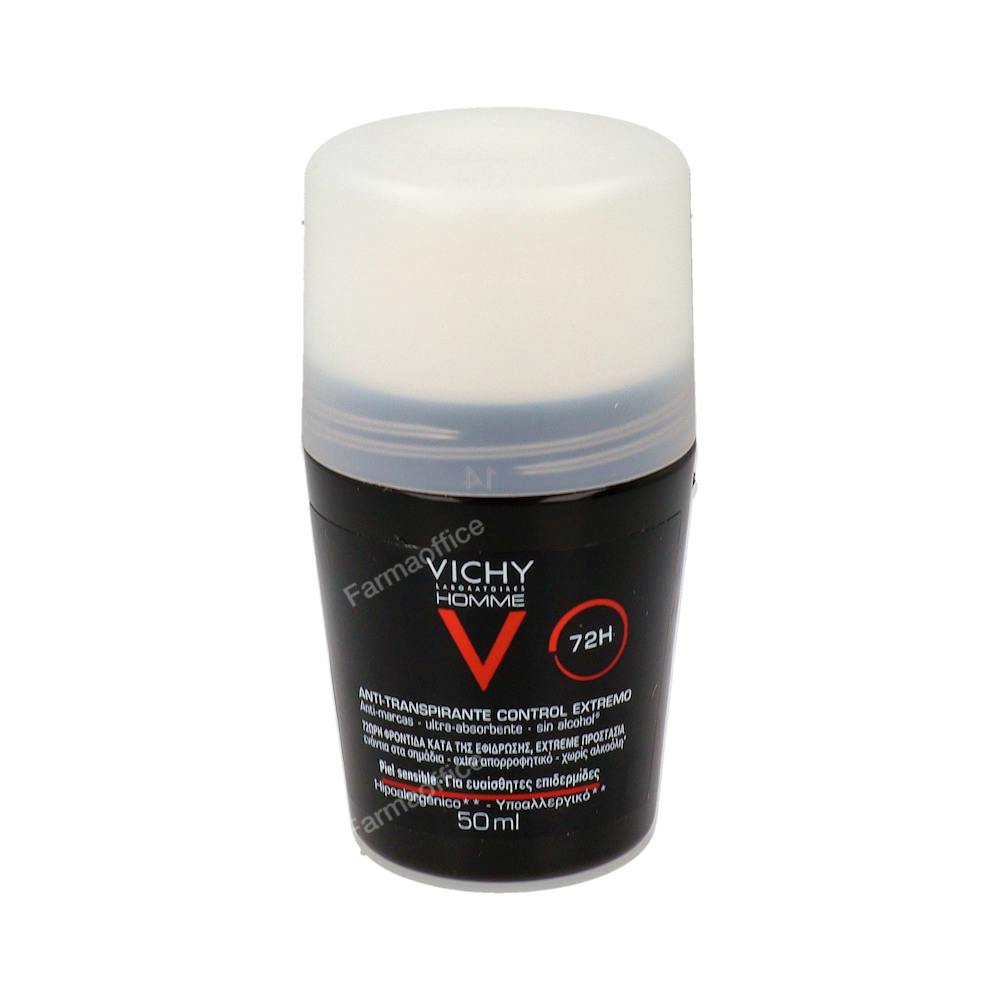 VICHY HOMME DESODORANTE REGULACION INTENSA  1 ENVASE 50 ML
