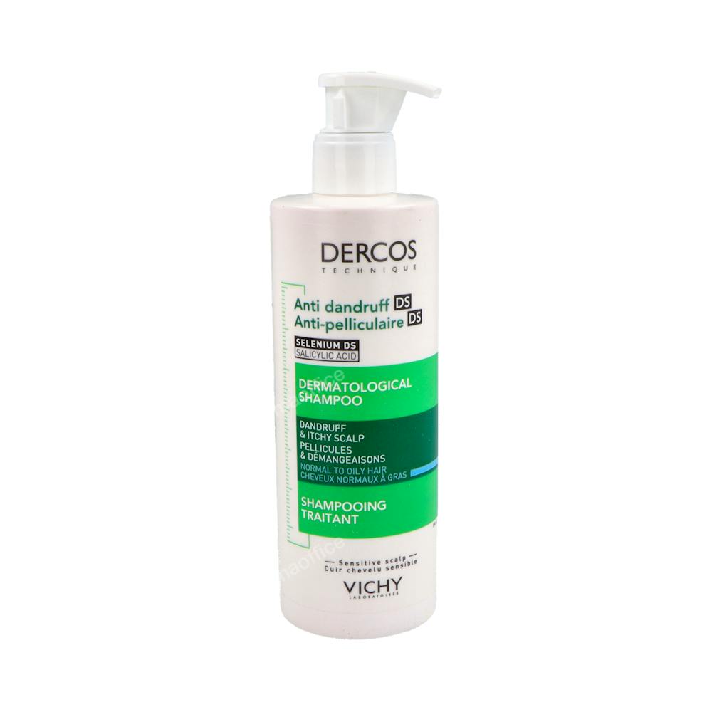 DERCOS TECHNIQUE ANTICASPA CHAMPU C GRASO  400 ML