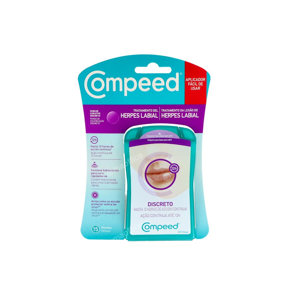 COMPEED HERPES LABIAL  15 PARCHES