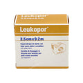 ESPARADRAPO HIPOALERGICO LEUKOPOR PAPEL 1 UNIDAD CON DISPENSADOR 9,2 M X 2,5 CM