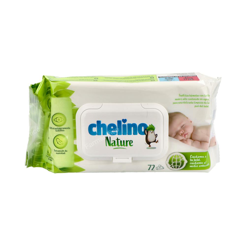 CHELINO NATURE  72 TOALLITAS