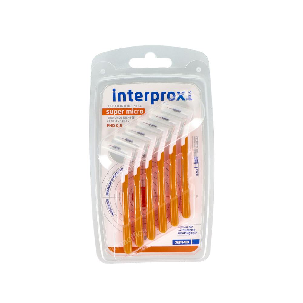 CEPILLO ESPACIO INTERPROXIMAL INTERPROX PLUS SUPER MICRO 6 U
