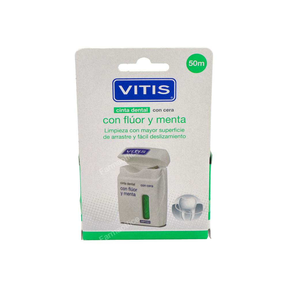 VITIS CINTA DENTAL CON FLUOR Y MENTA  50 M
