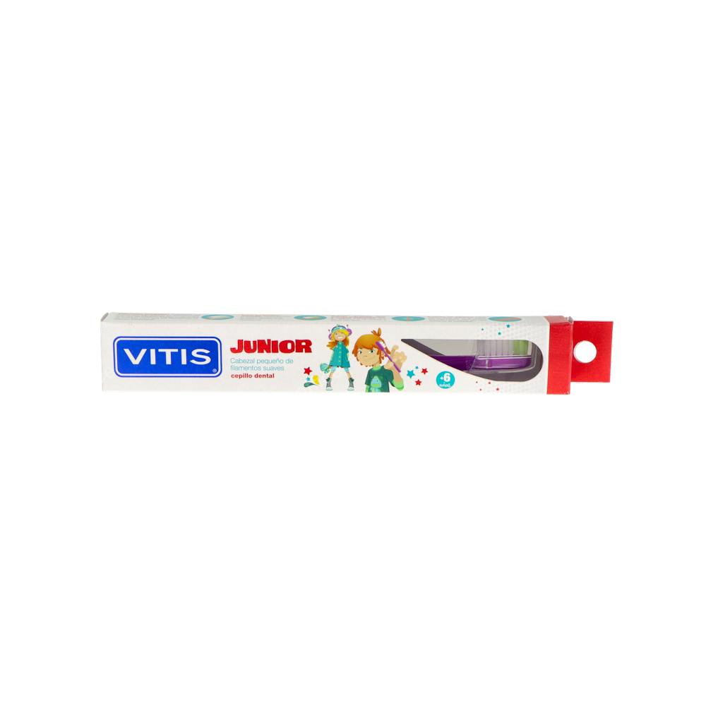 VITIS CEPILLO DENTAL JUNIOR +6 AÑOS + CAPUCHON