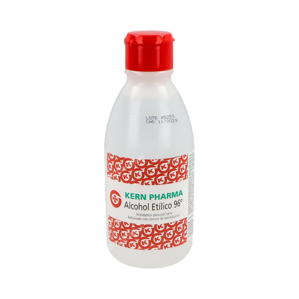 ALCOHOL 96º KERN PHARMA 1 FRASCO 250 ML