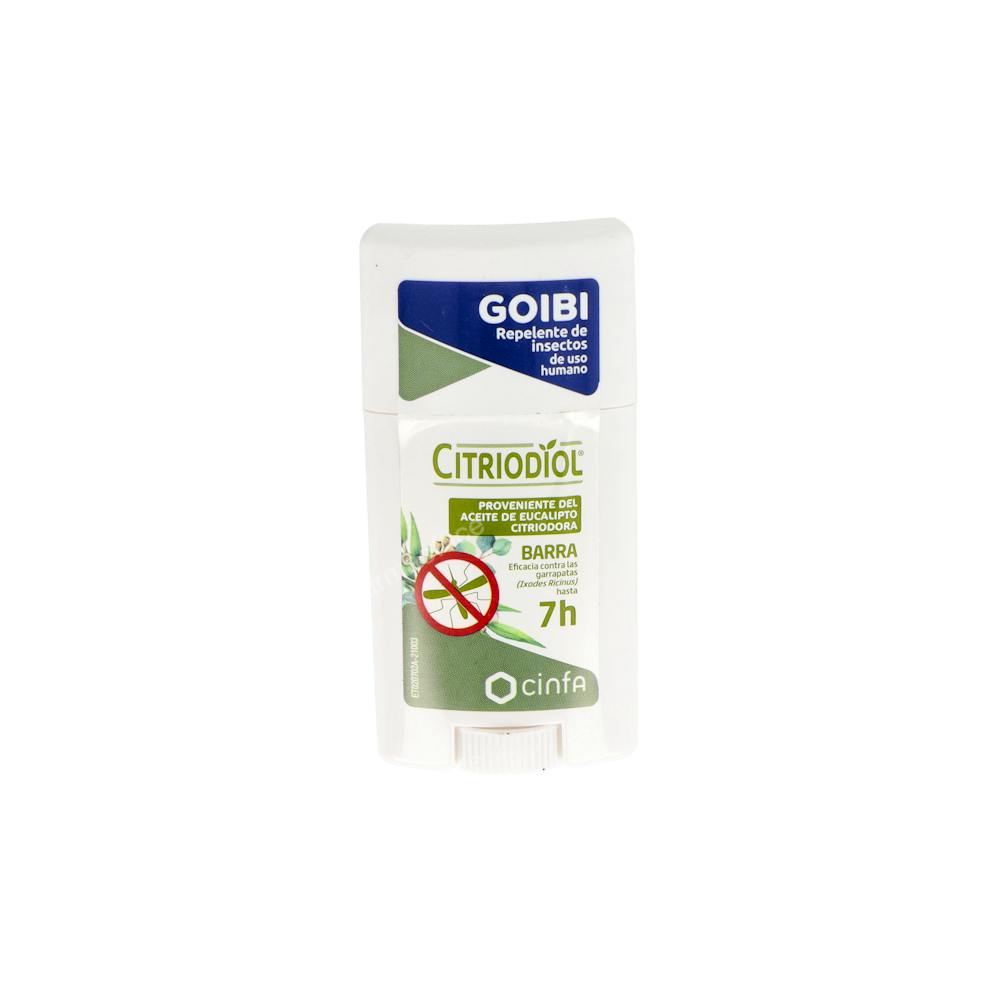 GOIBI ANTIMOSQUITOS CITRIODIOL BARRA USO HUMANO REPELENTE 1 BARRA 50 ML