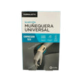 MUÑEQUERA FARMALASTIC INNOVA VELCRO 1 UNIDAD TALLA  GRANDE EXTRAGRANDE COLOR BEIGE