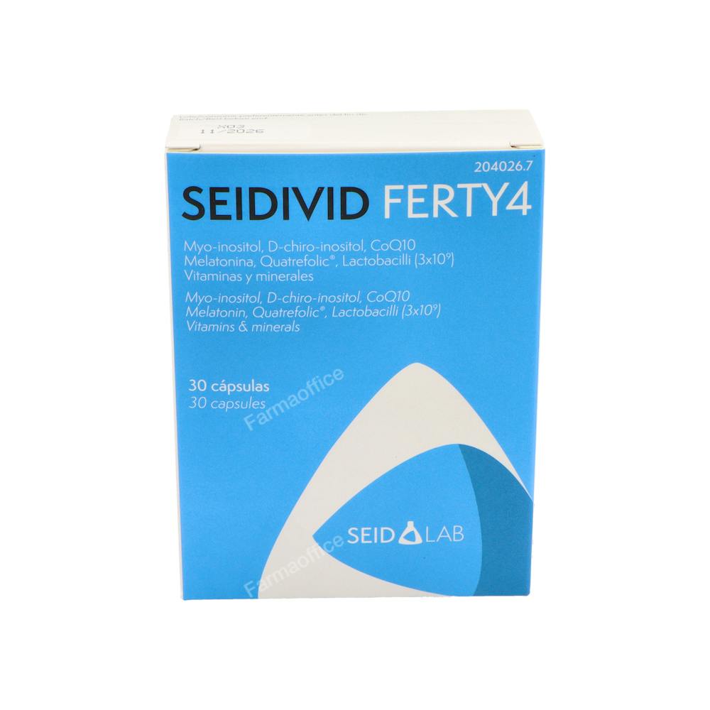 SEIDIVID FERTY 4 30 CAPS