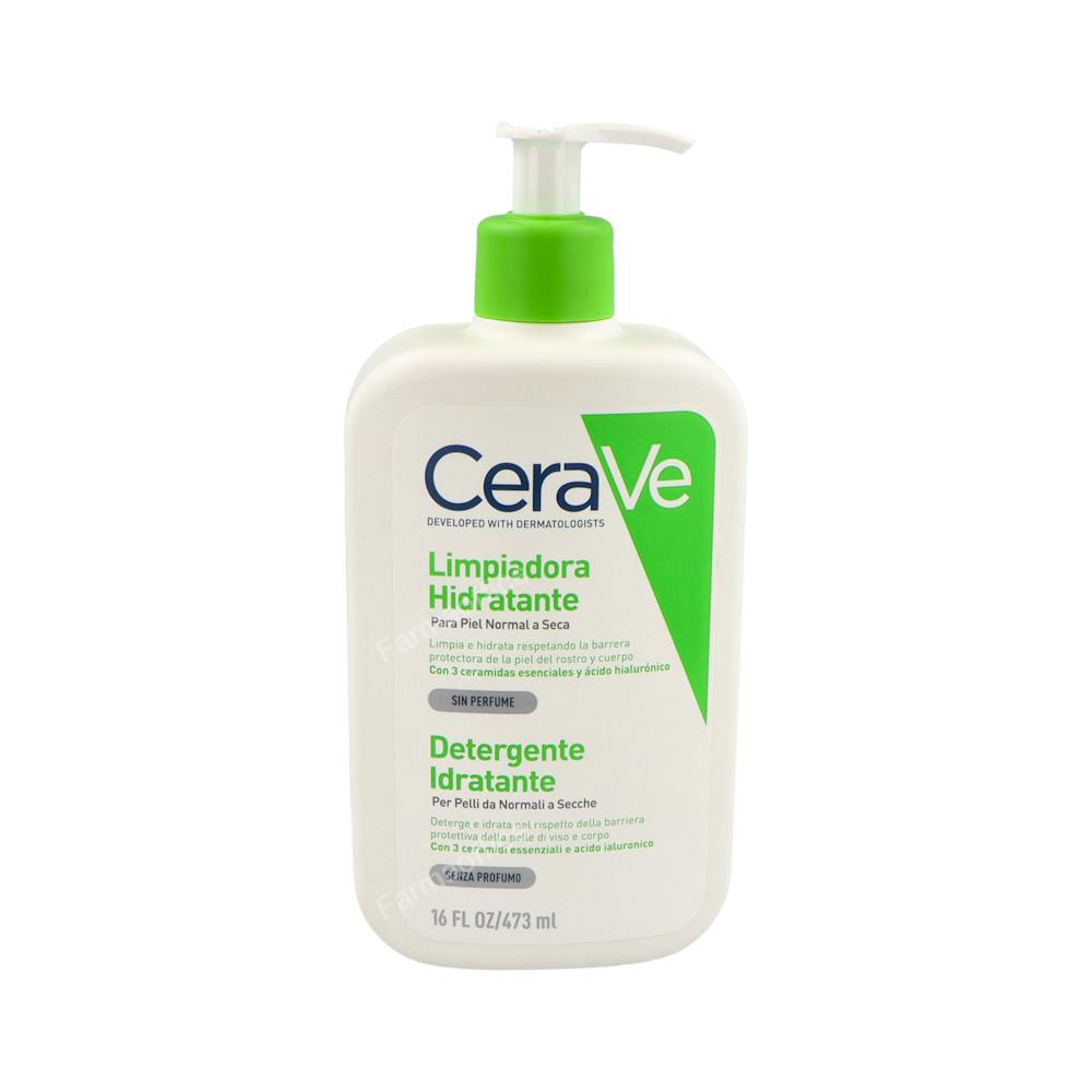 CERAVE LIMPIADORA HIDRATANTE  1 ENVASE 473 ML