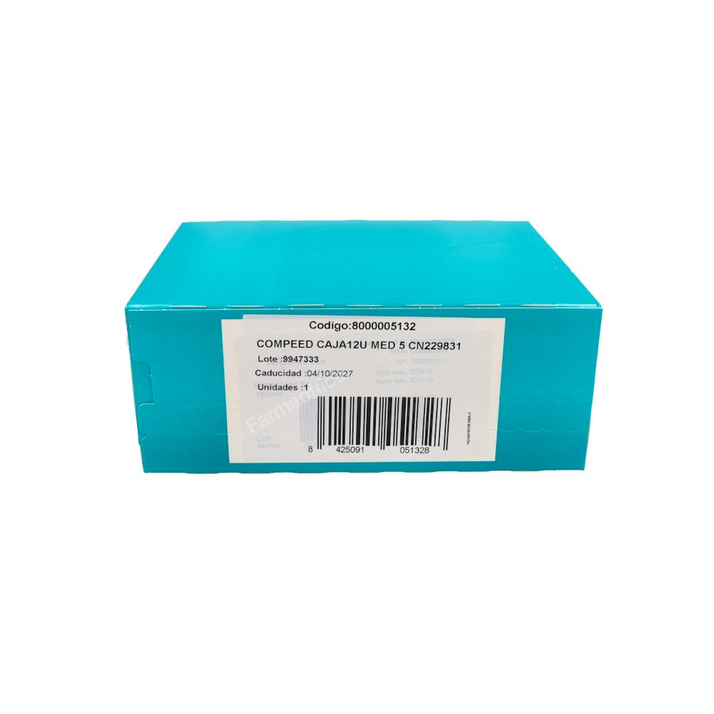 Compeed ampollas hidrocoloide t- med 5 u