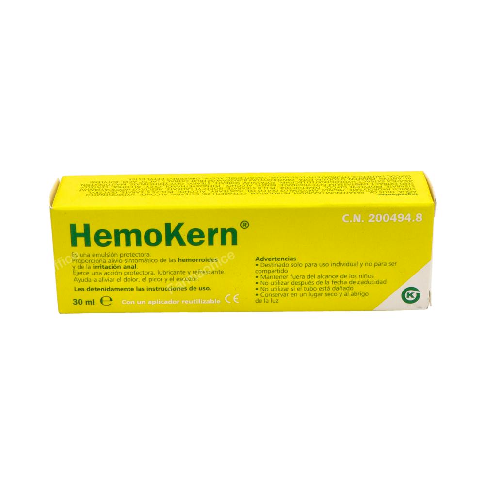 Hemokern 1 tubo 30 ml emulsion con aplicador