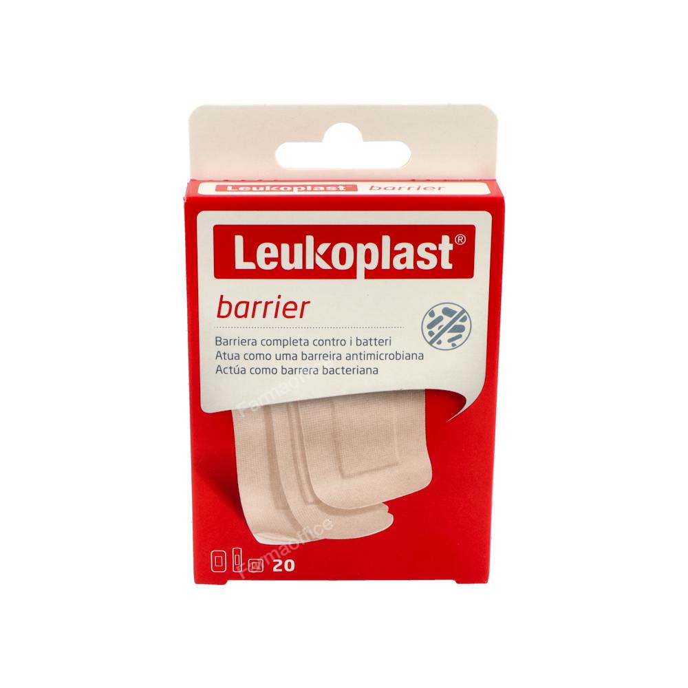 Leukoplast barrier aposito adh transp surtido 20 u