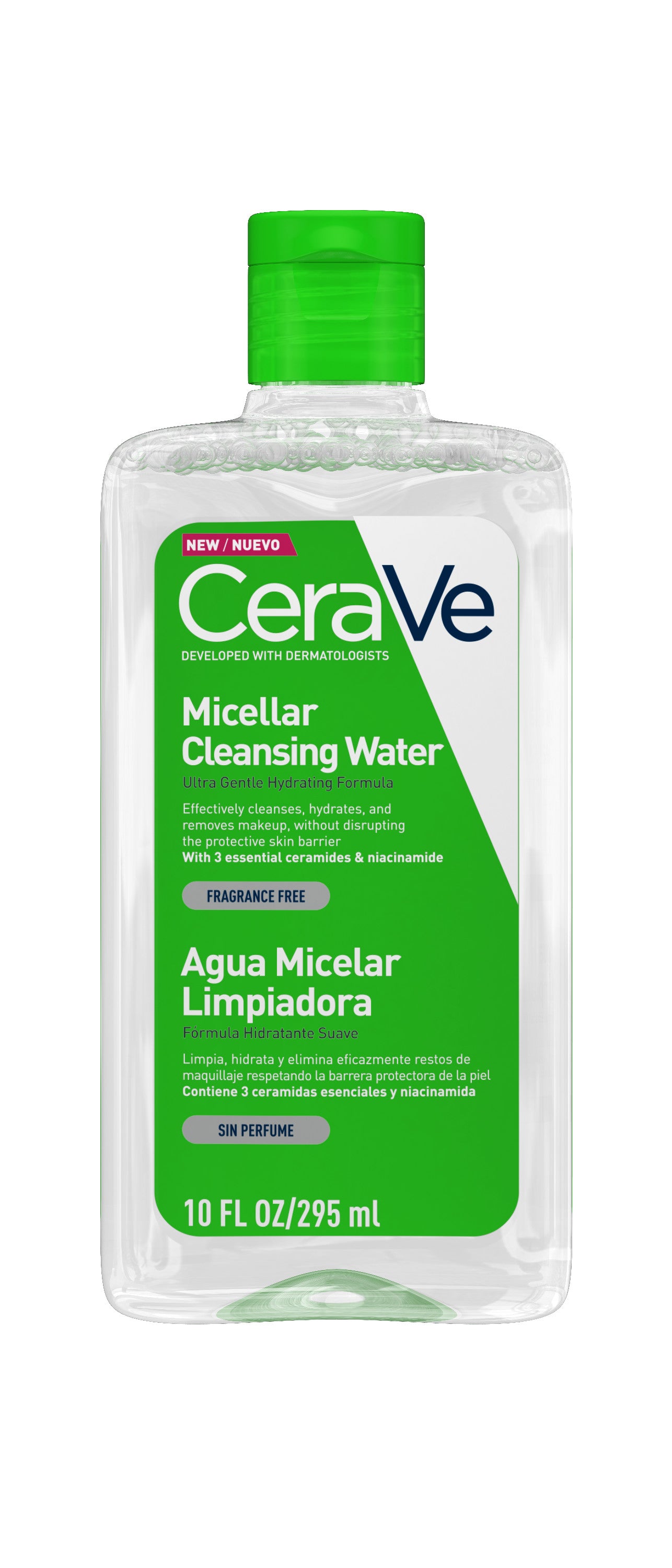 CERAVE AGUA MICELAR LIMPIADORA  1 ENVASE 295 ML