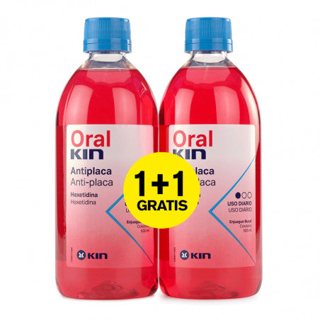 ORALKIN ENJUAGUE BUCAL 500 ML PACK 2X1