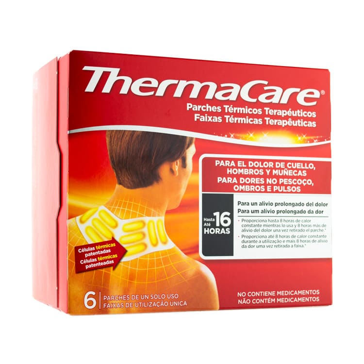 THERMACARE PARCHE CUELLO HOMBRO 6 U